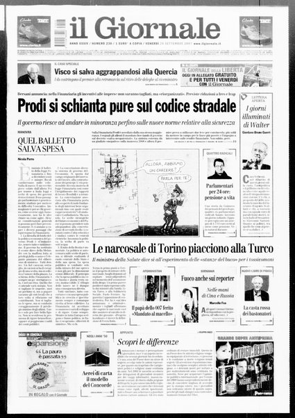 Il giornale : quotidiano del mattino